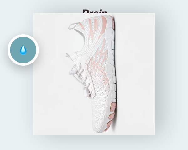DrainTech™ Sole