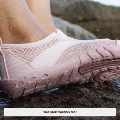 wet rock traction test